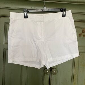 NWT J. Crew White Shorts